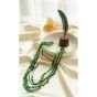 Emerald whispered Necklace 