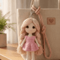 Amigurumi Charm Doll Rose✨🩷