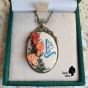 Embroidery necklace