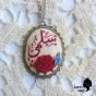 Embroidery necklace