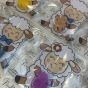 Sheep-shaped Eid Al-Adha candle giveaway cards