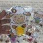 Sheep-shaped Eid Al-Adha candle giveaway cards