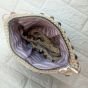 Crochet bag with Wooden beads 