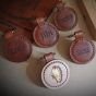  Handmade Genuine leather keychain 