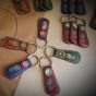  Handmade Genuine leather keychain 