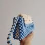 Beaded bags in various colors (baby blue)