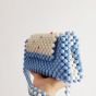 Beaded bags in various colors (baby blue)
