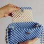 Beaded bags in various colors (baby blue)