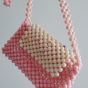 شنط خرز الوان ( Pastel Pink ) 