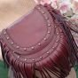 Genuine leather crossbody bag