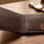 Genuine leather wallet with an African spirit.