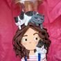 Cat lover glass cans