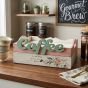     Wooden Coffee Corner Organizer