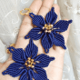 micromacrame Royal Flower