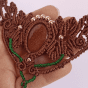 Micromacrame Celestial Bloom