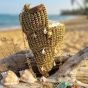 Golden crochet shell