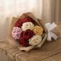 Handmade Crochet Rose Bouquet