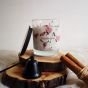  Floral Candle jar 