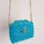 Mini crystal bag baby blue