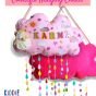 Felt Cloud Wall Hanging - for girls