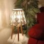 Macrame lampshade 