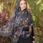 Rainforest night chiffon scarf