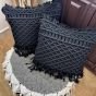 Macrame cushion