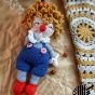 Amigurumi clown