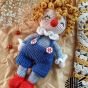 Amigurumi clown