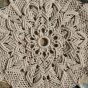 Circular mandala  macrame runner