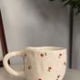 Floral  ceramic mug