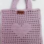 Casual crochet bag