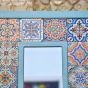 Modern tableau with the influence of Moroccan tiles