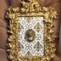Antique gold plated tableau