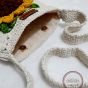 sunflower crochet bag