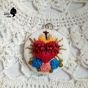 Embroidery necklace