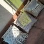 Macrame Pillow Fabric Material