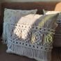 Macrame Pillow Fabric Material