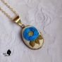 Embroidery necklace