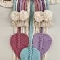 Macrame cloud with name 