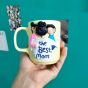 Polymer clay mom mug