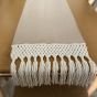 Macrame table runner