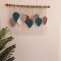 Macrame leaves wall hanging 