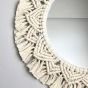 Macrame decorative mirrors  