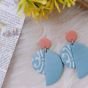 Polymer clay earring