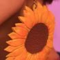 Sunflower earring 