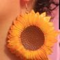 Sunflower earring 