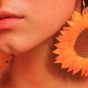 Sunflower earring 