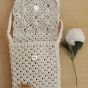 Macrame cellphone bag 