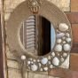 Boho mirrors inlaid with seashells